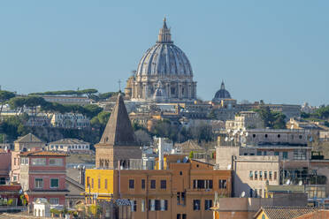 Petersdom, UNESCO-Weltkulturerbe, Der Vatikan, Rom, Latium, Italien, Europa - RHPLF17349