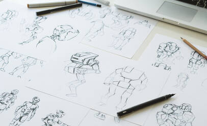 Animation character design video game film production - CAVF88422