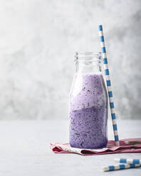 Flasche Blaubeer-Smoothie - FLMF00272