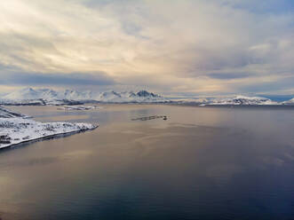 Luftaufnahme eines nordischen Fjords - LOMF01214