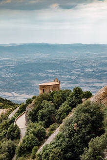 Einsiedelei von Sant Joan auf dem Berg von Montserrat, Katalonien, Spanien - ADSF13665