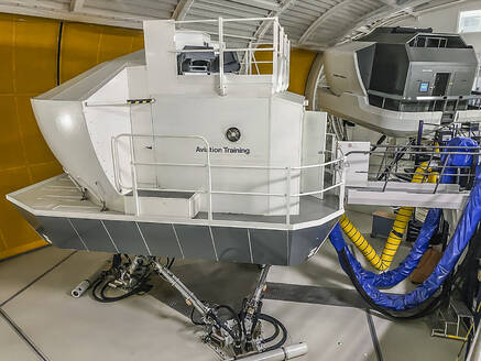 Flight simulators in Lufthansa Aviation Training Center - WEF00479