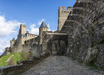 Fortified town of Carcassonne, Languedoc-Roussillon, France - XCF00300