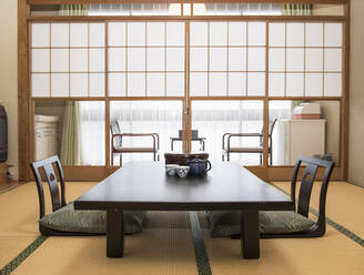 Traditionelle japanische Wohnung in Kyoto - CAVF88941