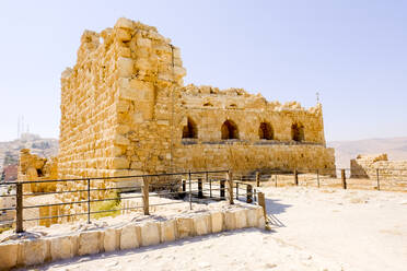 Die verfallene Zitadelle der Burg Kerak, Jordanien - CAVF88964