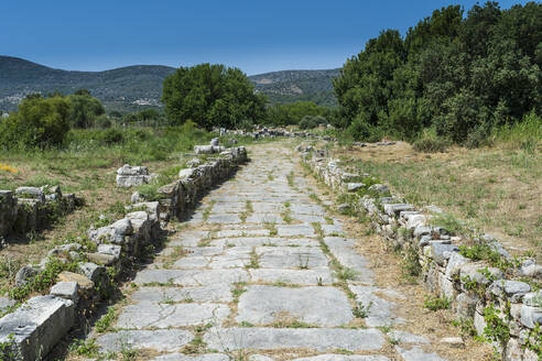 Heraoin von Samos, UNESCO-Weltkulturerbe, Samos, Griechische Inseln, Griechenland, Europa - RHPLF17559