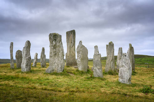UK, Scotland, Callanish, Callanish Stones on Isle of Lewis - ELF02190