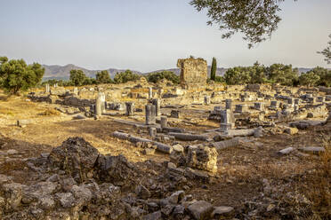 Ancient apollon temple at Gortyn, Crete, Greece - MAMF01310