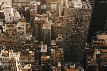 Aerial view cityscape, New York City, New York, USA - FSIF05231