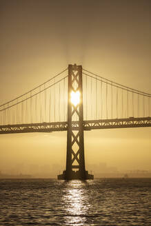 Oakland Bay Bridge in San Francisco, Kalifornien, USA - AHF00102