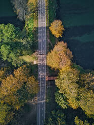 Aerial view of empty road - KNTF05636