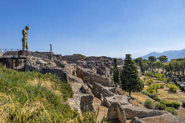 Italien, Kampanien, Pompeji, Ruinen der antiken römischen Stadt - ABOF00551