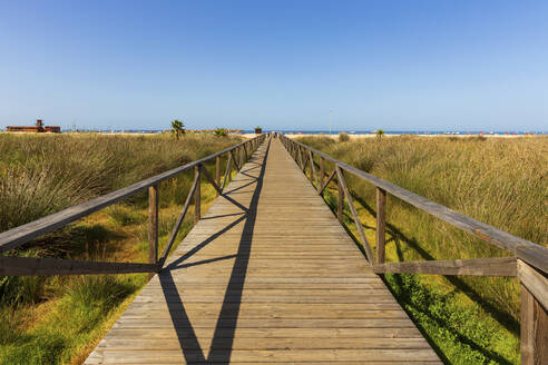 Long beachside boardwalk - SKF01610