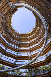 Inside of observation tower on Grunberg mountain - WWF05509