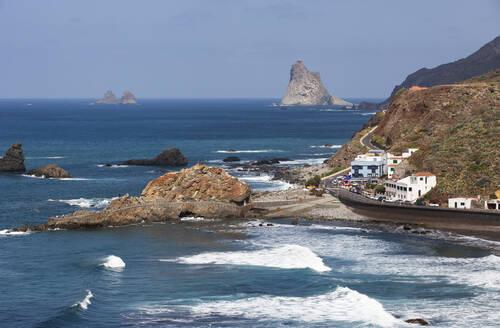 Spanien, Provinz Santa Cruz de Tenerife, Taganana, Abgelegenes Küstendorf auf der Insel Teneriffa - WWF05531