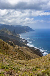 View from Macizo de Anaga range stretching along coast of Tenerife island - WWF05539