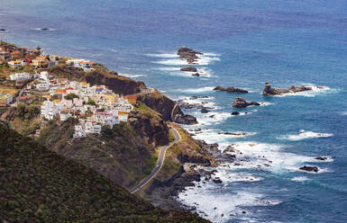 Spanien, Provinz Santa Cruz de Tenerife, Almaciga, Abgelegenes Dorf an der zerklüfteten Küste der Insel Teneriffa - WWF05540