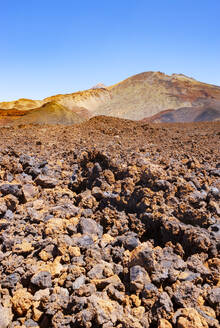 Braune Vulkanlandschaft auf der Insel Teneriffa - WWF05563