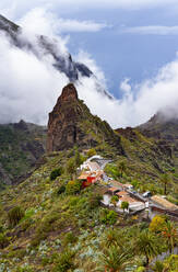 Spanien, Provinz Santa Cruz de Tenerife, Masca, Abgelegenes Dorf im Gebirge Macizo de Teno - WWF05576