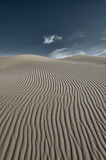 Cadiz-Dünen vor klarem Himmel in der Mojave-Wüste, Südkalifornien, USA - BCDF00475
