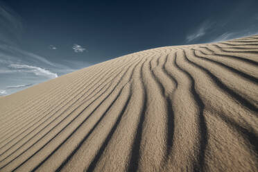 Wave pattern on Cadiz Dunes at Mojave Desert, Southern California, USA - BCDF00482