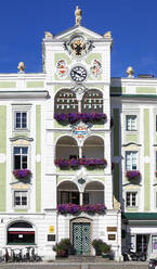 Rathaus am Stadtplatz, Gmunden, Salzkammergut, Oberösterreich, Österreich - WWF05662