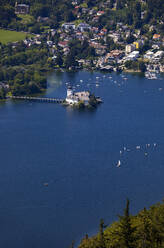 Schloss Ort am Traunsee bei Sonnenschein, Gmunden, Grunberg, Salzkammergut, Oberösterreich, Österreich - WWF05668