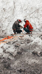 Führer für den Bergsteigerunterricht auf dem Gletscher in Chamonix - CAVF90324