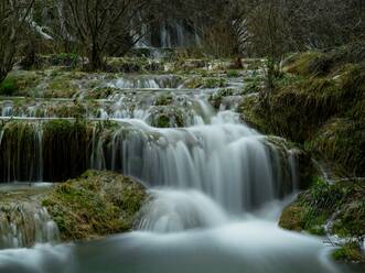 Silky waterfall in the Cuervo River. - CAVF90418