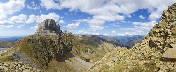 Llena de la Garganta Peak in Aisa Valley in Huesca Province, Pyrenees in Spain. - CAVF90420