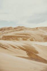 Majestic scenery of sand dunes in National Park in Colorado - ADSF17370