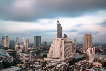 Elevated view of Bangkok, Thailand, Southeast Asia, Asia - RHPLF17971