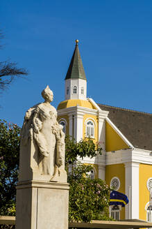 Königin-Wilhelmina-Denkmal, Willemstad, Curacao, ABC-Inseln, Niederländische Antillen, Karibik, Mittelamerika - RHPLF18019