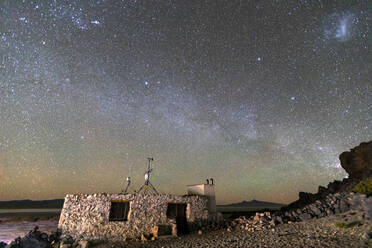 Milky Way over Salar de Tara y Aguas Calientes I, Los Flamencos National Reserve, Antofagasta Region, Chile, South America - RHPLF18071