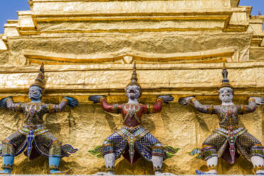 Wat Phra Kaew, Der Große Palast, Bangkok, Thailand, Südostasien, Asien - RHPLF18185