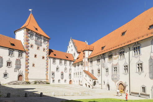 Schloss Hohes Schloss, Füssen, Allgäu, Schwaben, Bayern, Deutschland, Europa - RHPLF18341
