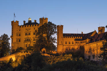 Hohenschwangau Castle, Schwangau, Allgau, Schwaben, Bavaria, Germany, Europe - RHPLF18349