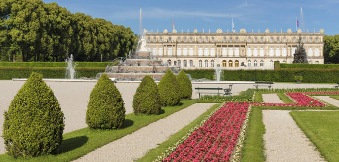 Schloss Herrenchiemsee, Herreninsel im Chiemsee, Oberbayern, Deutschland, Europa - RHPLF18366