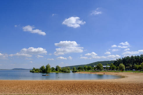 Sandy shore of Brombachsee lake - LBF03271