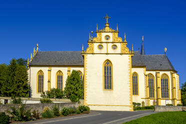 Deutschland, Bayern, Dettelbach, Wallfahrtskirche Maria im Sand außen - LBF03279