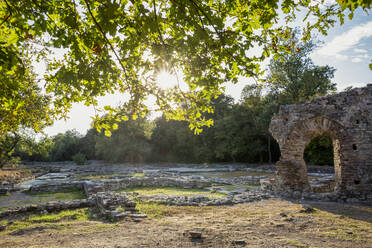 Albania, Vlore County, Butrint, Remains of ancient Roman city - MAMF01409