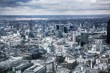 Vereinigtes Königreich, London, Financial District, Luftaufnahme - AJOF00661