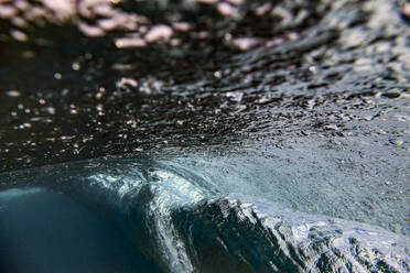 Underwater view of splashing sea wave - KNTF05933