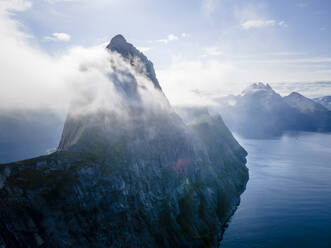 Scenic view of Segla mountain at Norway - MALF00312