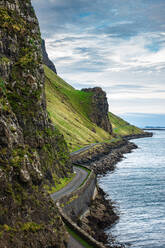 Coastal Island Road, Gribun Rocks, Isle of Mull - CAVF91278