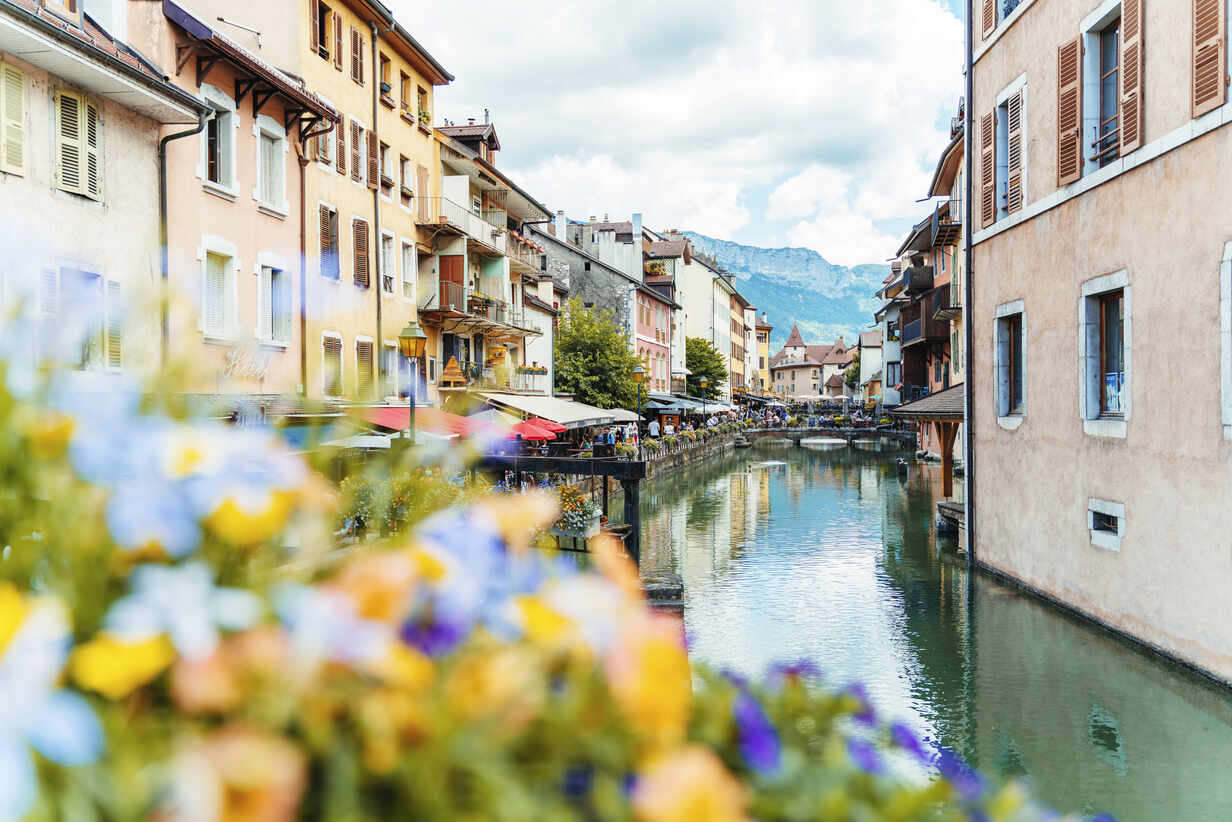 Lake Annecy France stock image. Image of nature, coastline - 40719585