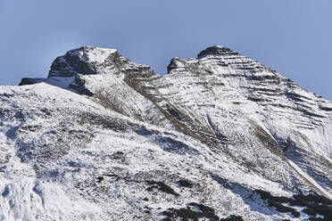 Schneebedeckter Gipfel der Soiernspitze - MRF02384