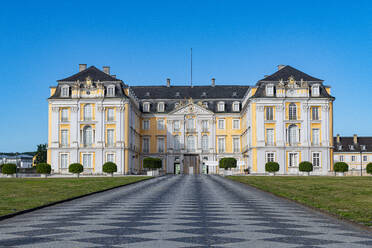 Schloss Augustusburg, UNESCO-Welterbe, Bruhl, Nordrhein-Westfalen, Deutschland, Europa - RHPLF18548