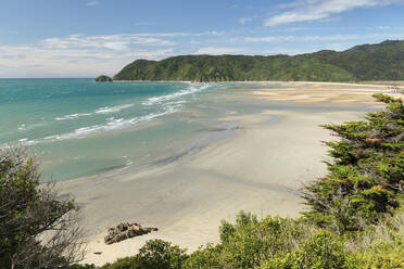 Wainui Bay, Golden Bay, Tasman, Südinsel, Neuseeland, Pazifik - RHPLF18677