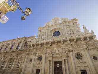 Kirche des Heiligen Kreuzes, Lecce, Apulien, Italien, Europa - RHPLF18877